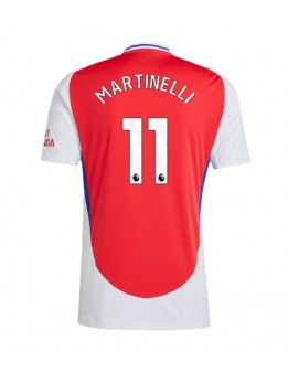 Arsenal Gabriel Martinelli #11 Heimtrikot 2024-25 Kurzarm